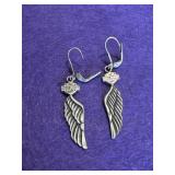 925 Harley Davidson Earrings