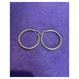 925 Hoop Earrings