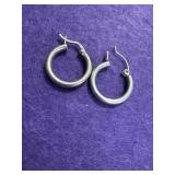 Sterling Silver Hoop Earrings