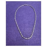 18in Sterling Twisted Rope Chain