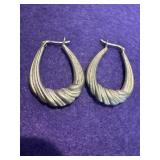 SU VTG Sterling Hoops