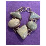 Blue Larimar 925 Bracelet