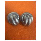 Mexico Sterling Silver Stud Earrings