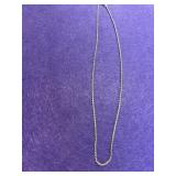 925 Twisted Chain Necklace 20in