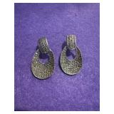Staring Marcasite Dangle Earrings