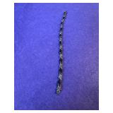 Sterling Floral Tennis Bracelet