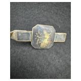 Sterling Siam Tie Clip Traditional Dancer