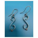 Sterling French Hook Wire Earrings