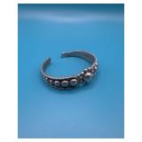Native American Sterling Cuff Bracelet