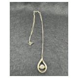 Sterling Gold Tone 18in Necklace