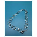 10in long 925 Medium Circle Chain Bracelet