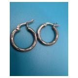 Sterling Silver Hoop Earrings