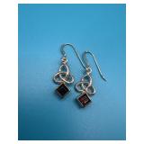 Sterling Celtic Trinity Knot Design Dangle