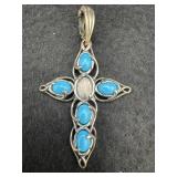 Carolyn Pollack Sterling Cross Pendant