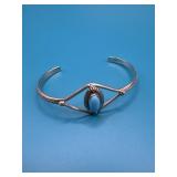 Sterling Silver Turquoise Cuff Bracelet
