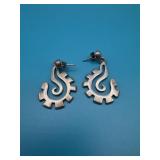 VTG Sterling Mexico Dangle Earrings