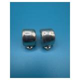 925 Sterling Vintage Clip-on Earrings