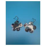 Sterling Andy Warhol Foundation Earrings