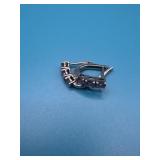 Dï¿½joy Sterling Silver Huggie Hoop Earrings