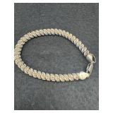 925 Twisted Rope Bracelet