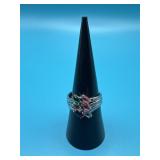 Sz7 Sterling Birthstone CZ Ring