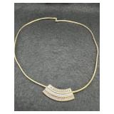 925 Gold Tone 18in Necklace