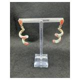 Sterling Southwestern Spiral Earrings