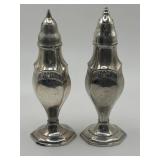 Vintage Silver Plated Salt and Pepper Shakers