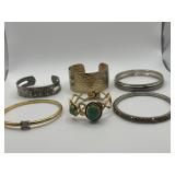 Bangle Bracelet Lot of 6