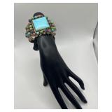 Sterling Silver Turquoise Cuff Bracelet