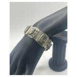 925 Taxco Abalone Chunky Bracelet