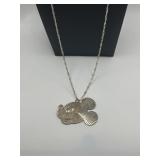 26in Disney Mickey Mouse Silhouette Pendant