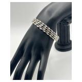 925 Twisted Metal Bangle Bracelet