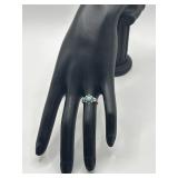 Size 3 Bell Trading Post 925 Turquoise Ring
