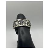 Native American Hopi Sterling Silver Inlay