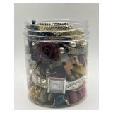 Assorted Jewelry Jar