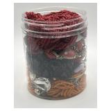 Assorted Jewelry Jar