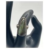 925 Handcrafted Teardrop Labradorite Statement