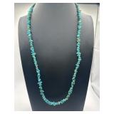 21in Turquoise Chip Necklace