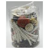 Assorted Jewelry Jar