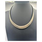 Taxco Mexico Sterling Silver Collar Choker