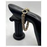 Sterling Silver Miabella Byzantine Link Bracelet