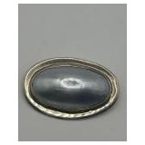 Modernist Sterling Silver & Mother of Pearl Boho