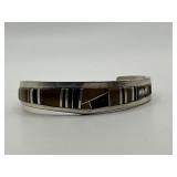 925 Navajo Native Earth Cuff Bracelet