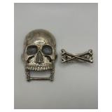 Douglas Magnus Santa Fe Skull and Crossbones Belt