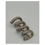 925 Zig Zag Brooch 1in