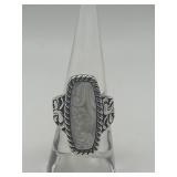 Carolyn Pollack 925 Size 7.75 Mother of Pearl