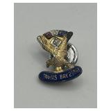 F.O.E Eagles Pin Sterling Silver