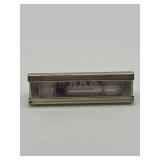 1.5in 925 Tie Clip With Thermometer