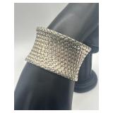 925 Mesh Cuff Bracelet
